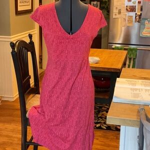 Toad&Co Pink Amelia dress M